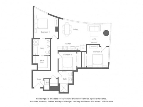 this floor plan is an approximation and may not include all the options